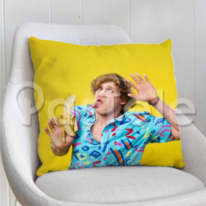 logan paul Custom Personalized Pillow Decorative Cushion Sofa Cover