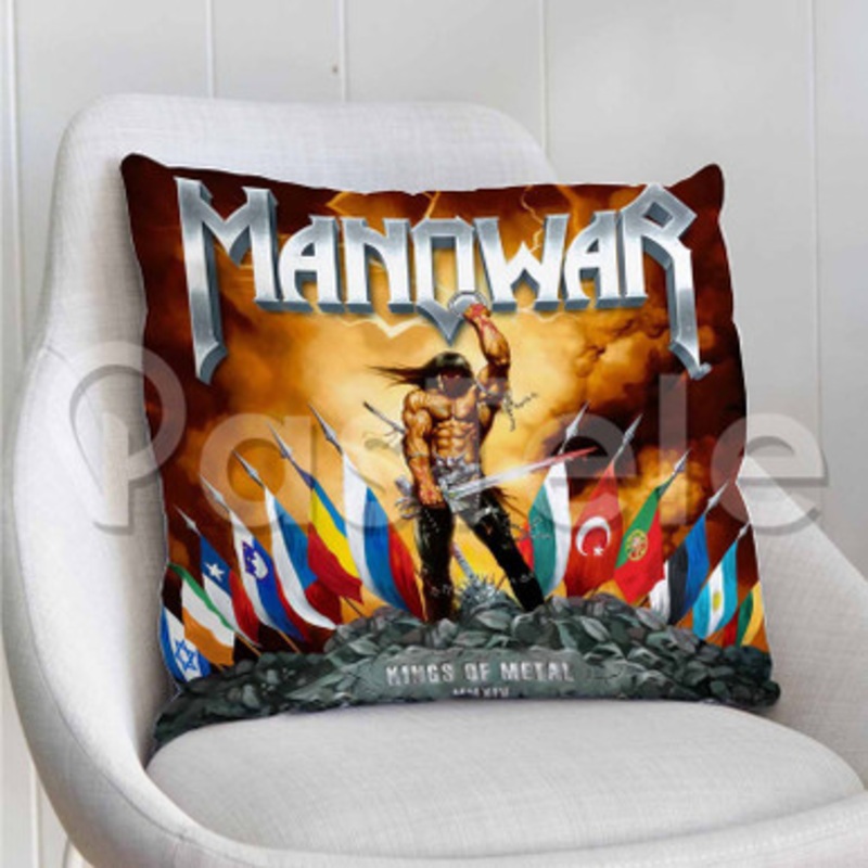 Manowar Kings Of Metal Custom Personalized Pillow Decorative Cushion Sofa Cover