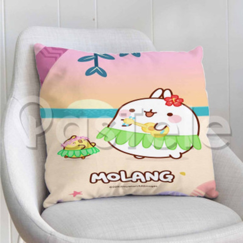 Molang Custom Personalized Pillow Decorative Cushion Sofa Cover