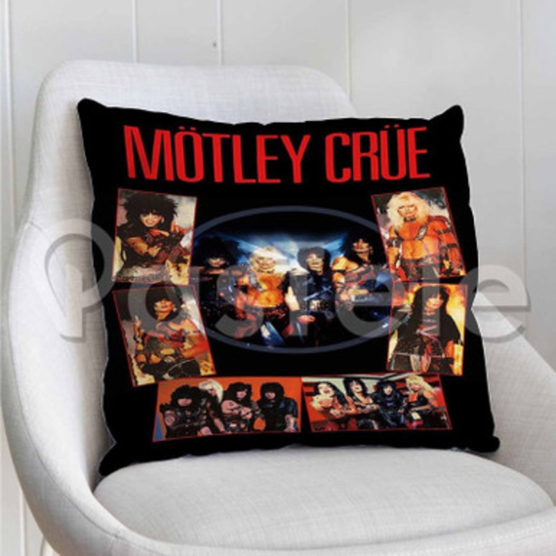 Motley Crue Shout At The Devil Custom Personalized Pillow Decorative Cushion Sofa Cover