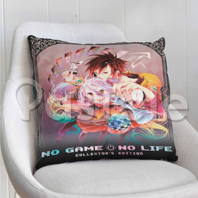 No Game No Life Custom Personalized Pillow Decorative Cushion Sofa Cover