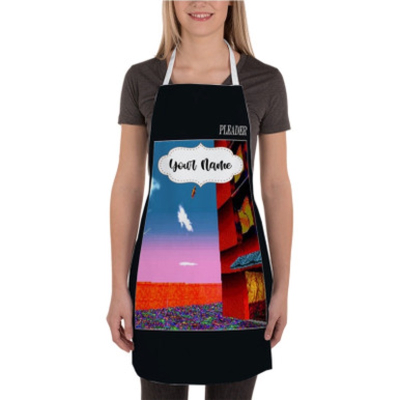 Pastele alt J Pleader New Custom Personalized Name Kitchen Apron