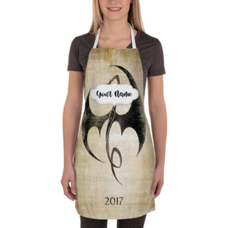 Pastele Iron Fist Marvel Custom Personalized Name Kitchen Apron