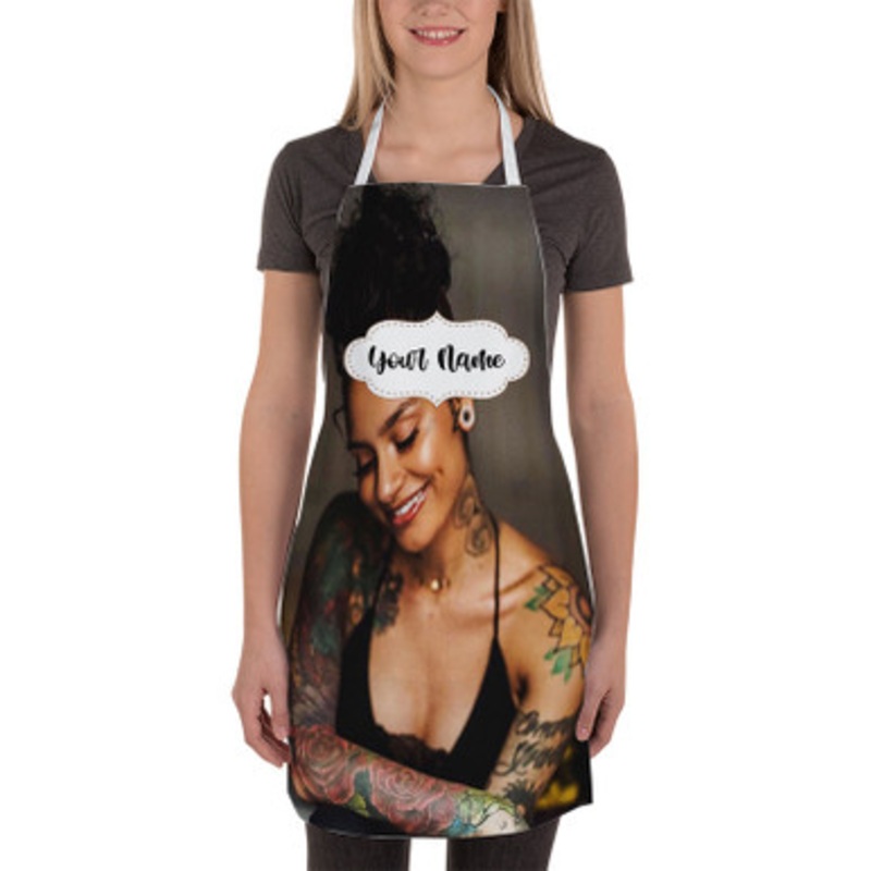 Pastele Kehlani Smile Custom Personalized Name Kitchen Apron