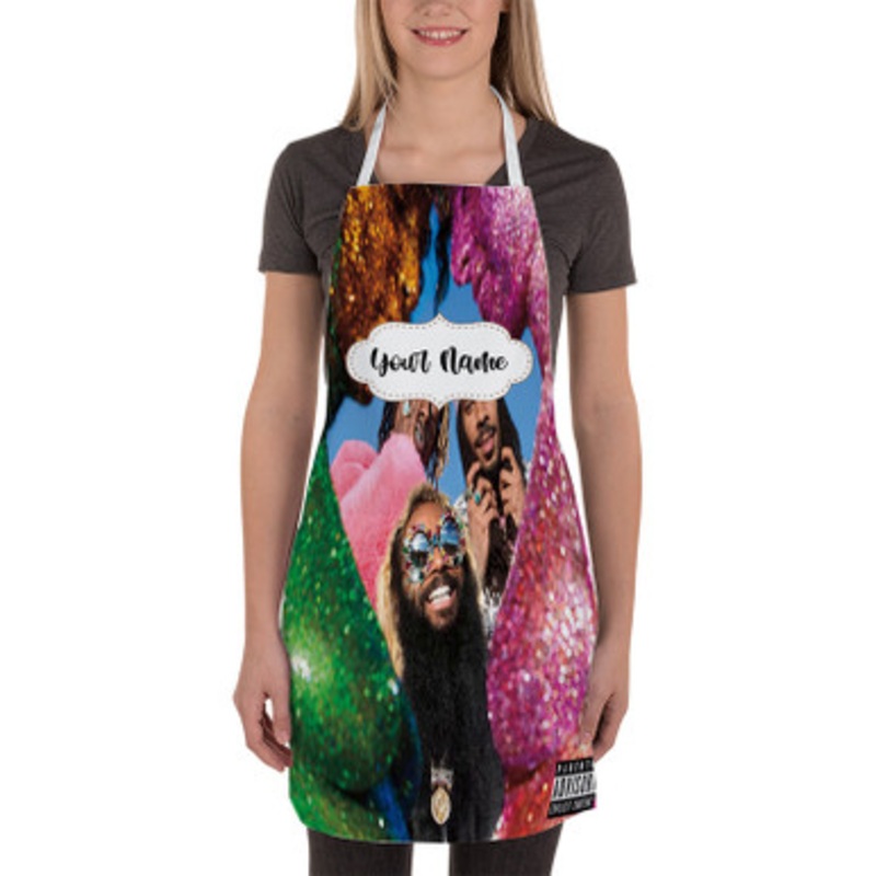 Pastele Vacation in Hell Flatbush Zombies Custom Personalized Name Kitchen Apron