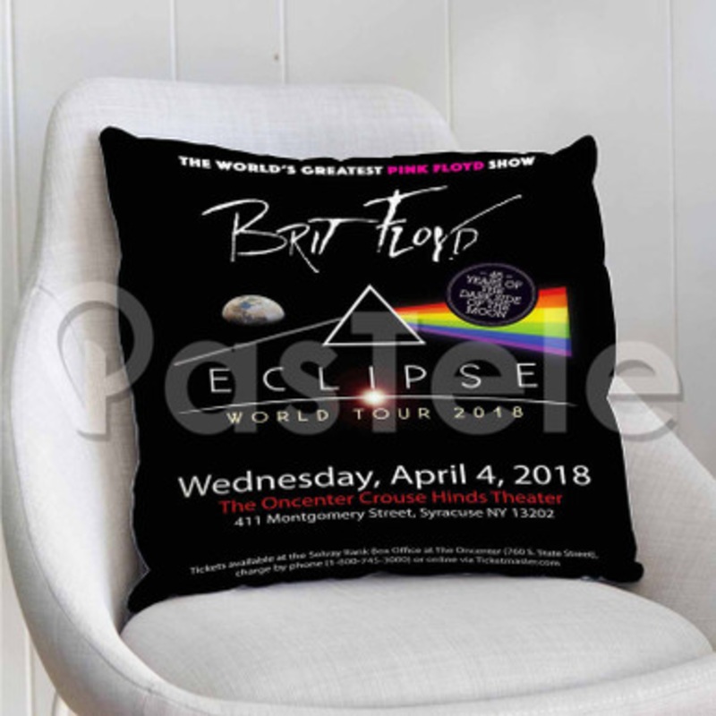 Pink Brit Floyd Eclipse World Tour 2018 Custom Personalized Pillow Decorative Cushion Sofa Cover