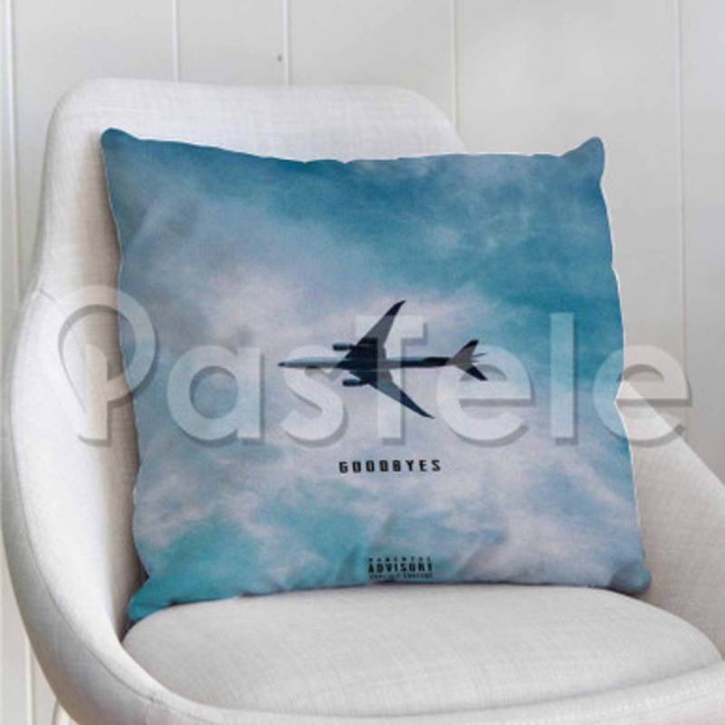 Post Malone Goodbyes feat Young Thug 2 Custom Personalized Pillow Decorative Cushion Sofa Cover