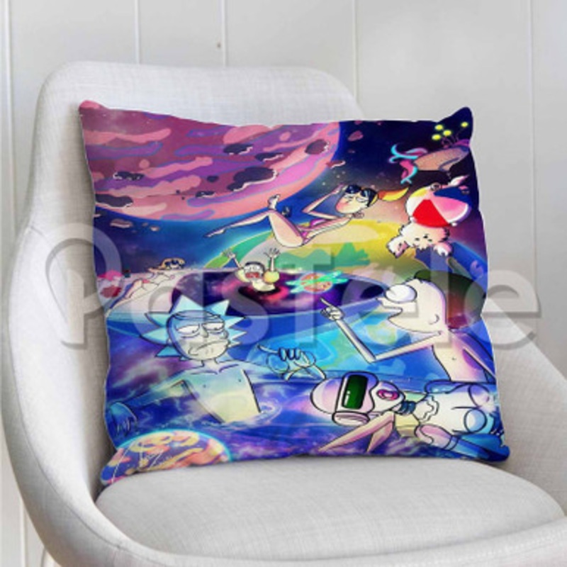 Rick and Morty Custom Personalized Pillow Decorative Cushion Sofa Cover