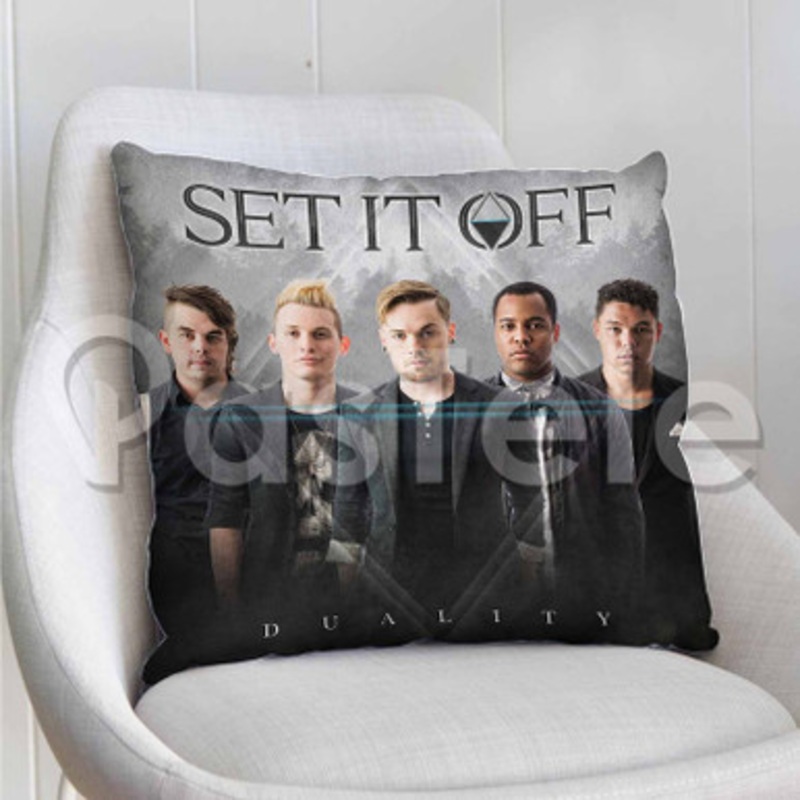 Set It Off band Custom Personalized Pillow Decorative Cushion Sofa Cover