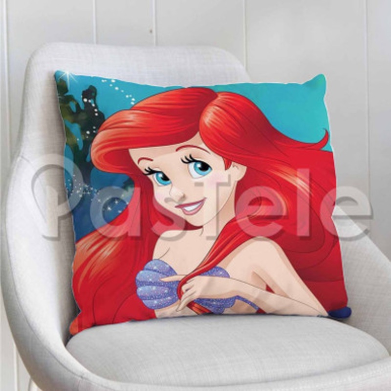 little mermaid 2 Custom Personalized Pillow Decorative Cushion Sofa Cover