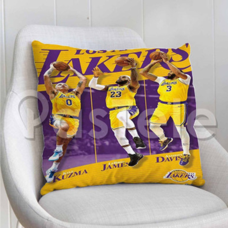 Los Angeles Lakers NBA Custom Personalized Pillow Decorative Cushion Sofa Cover