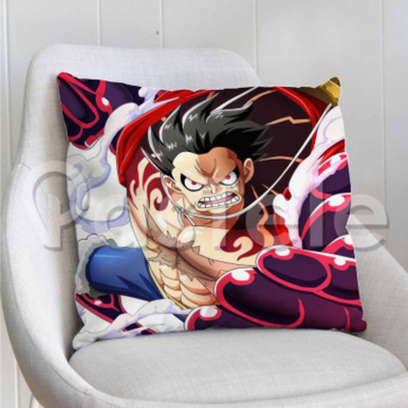 Luffy One Piece Custom Personalized Pillow Decorative Cushion Sofa Cover