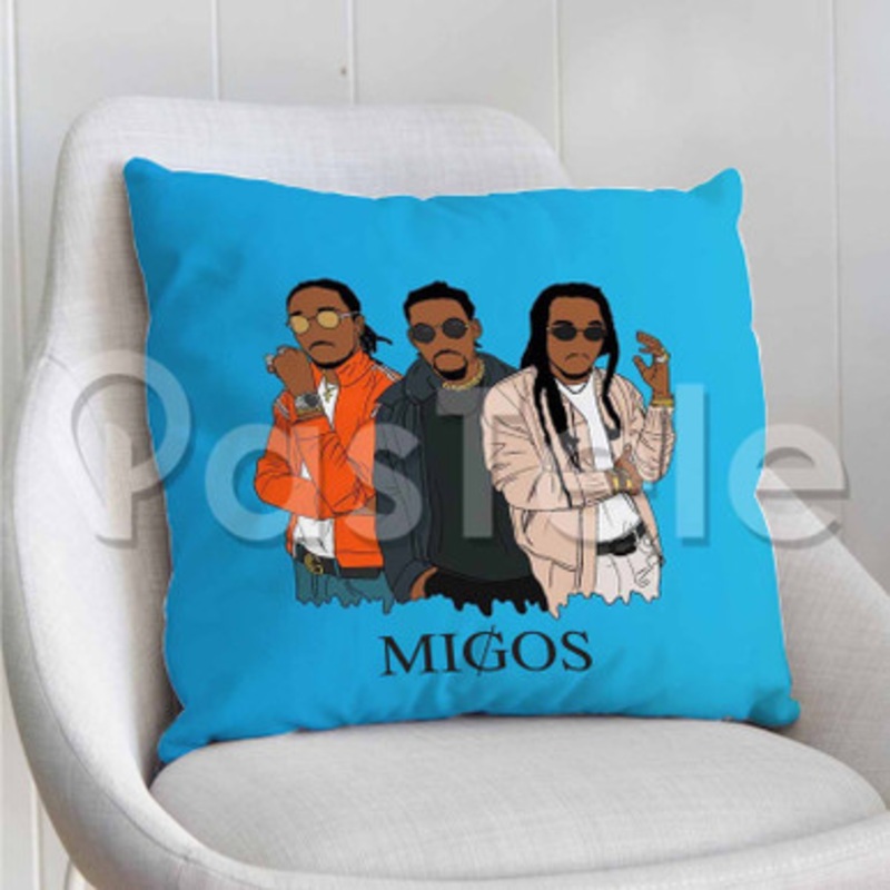 Migos Custom Personalized Pillow Decorative Cushion Sofa Cover
