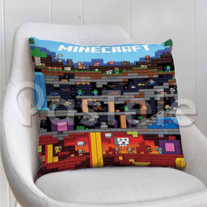 Minecraft Custom Personalized Pillow Decorative Cushion Sofa Cover
