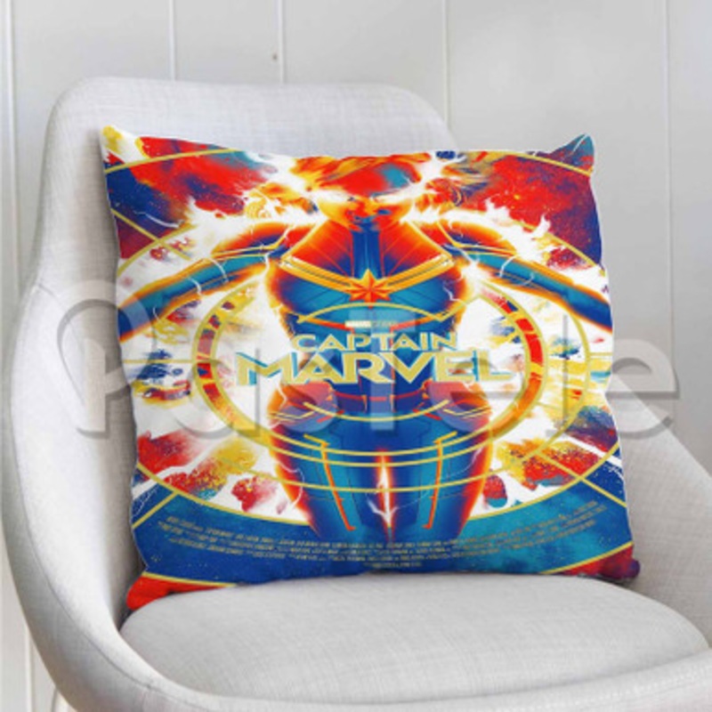 Mondo Captain Marvel Custom Personalized Pillow Decorative Cushion Sofa Cover