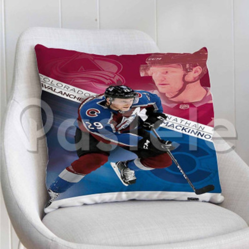 Nathan Mac Kinnon Colorado Avalanche NHL Custom Personalized Pillow Decorative Cushion Sofa Cover