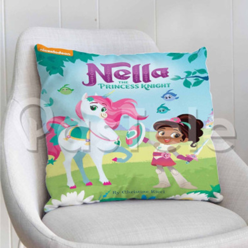 Nella the Princess Knight Custom Personalized Pillow Decorative Cushion Sofa Cover