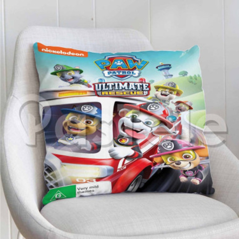 PAW Patrol Ultimate Rescue Custom Personalized Pillow Decorative Cushion Sofa Cover