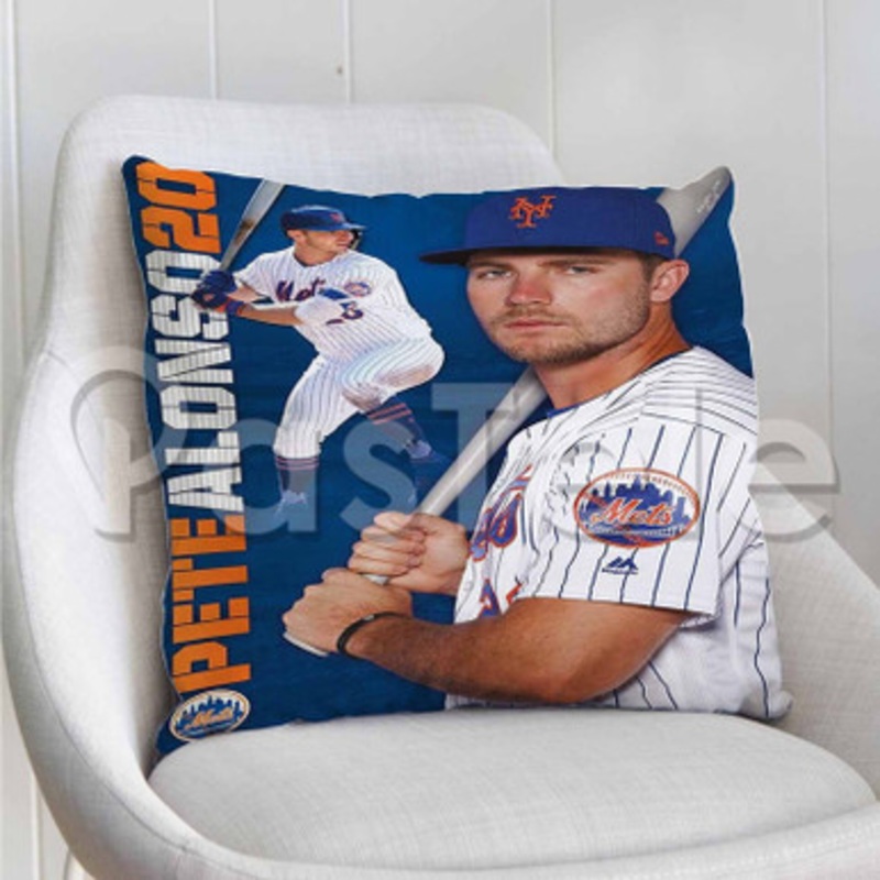 Pete Alonso MLB New York Mets Custom Personalized Pillow Decorative Cushion Sofa Cover