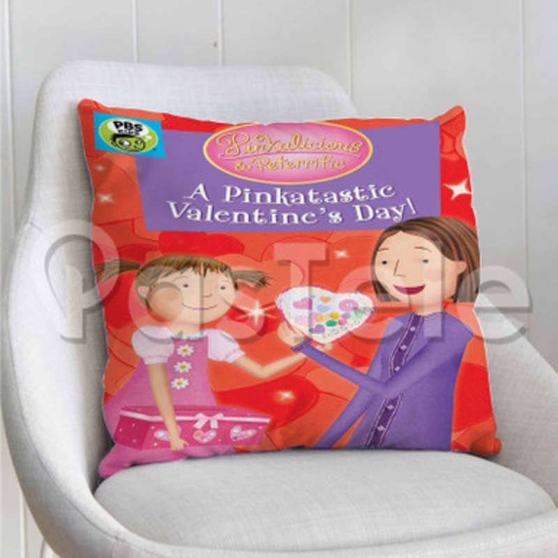Pinkalicious Peterrific A Pinkatastic Valentine s Day Custom Personalized Pillow Decorative Cushion Sofa Cover
