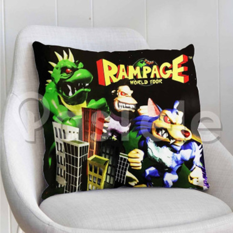 Rampage World Tour Custom Personalized Pillow Decorative Cushion Sofa Cover