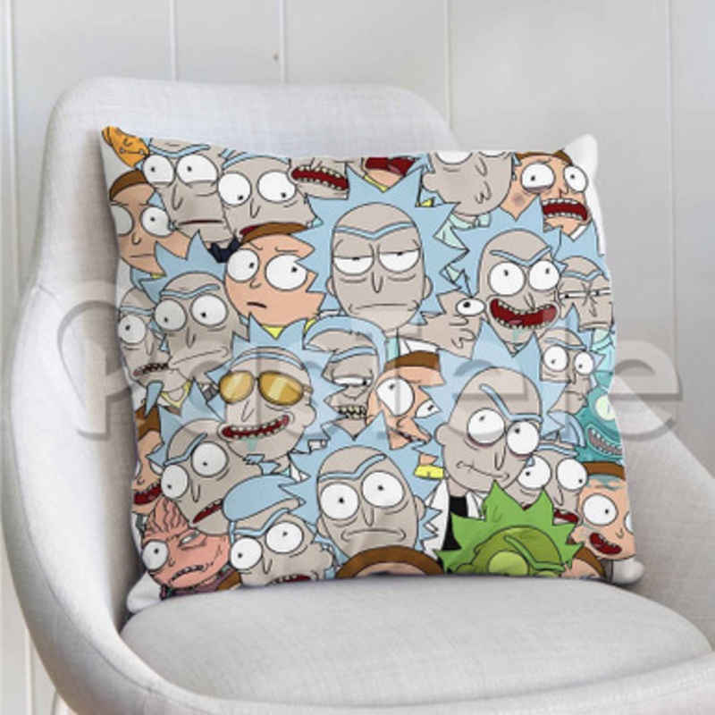 Rick and Morty Outnumbered Custom Personalized Pillow Decorative Cushion Sofa Cover