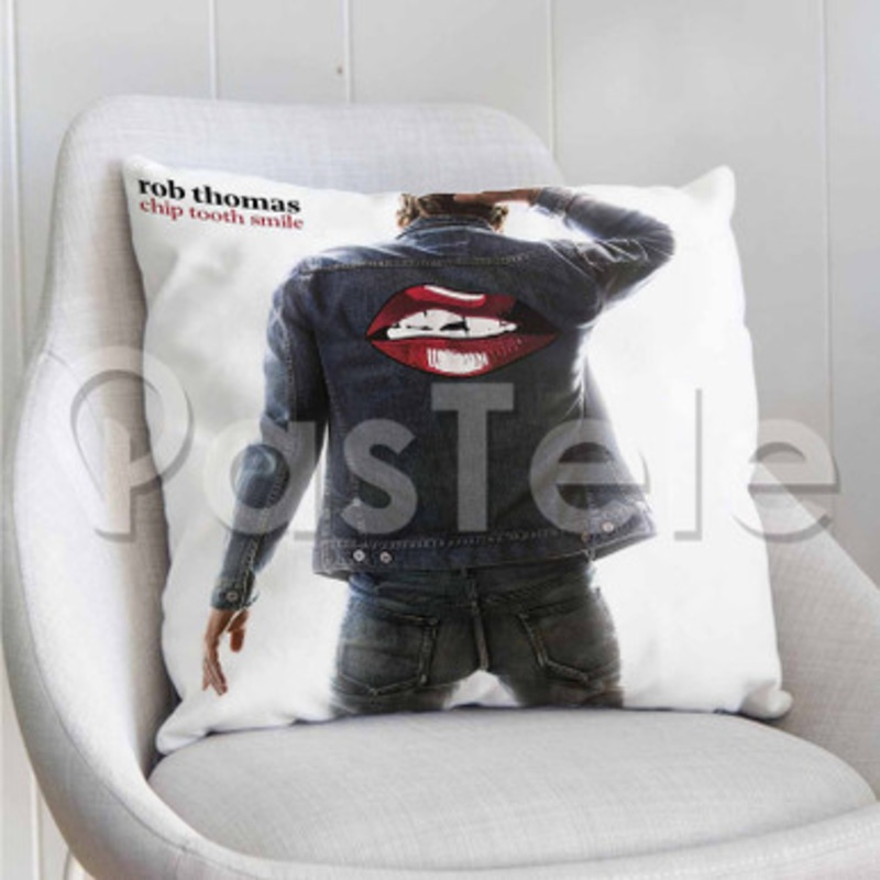 Rob Thomas Chip Tooth Smile Custom Personalized Pillow Decorative Cushion Sofa Cover