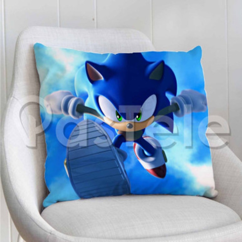 sonic hedgehog Custom Personalized Pillow Decorative Cushion Sofa Cover