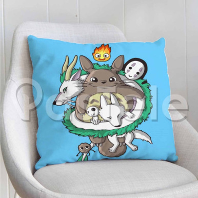 Studio Ghibli Custom Personalized Pillow Decorative Cushion Sofa Cover