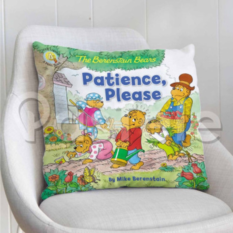 The Berenstain Bears Patience Please Custom Personalized Pillow Decorative Cushion Sofa Cover