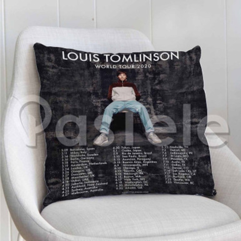 Louis Tomlinson World Tour 2020 Custom Personalized Pillow Decorative Cushion Sofa Cover