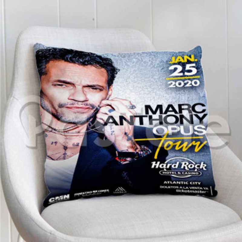 Marc Anthony Opus Tour Custom Personalized Pillow Decorative Cushion Sofa Cover