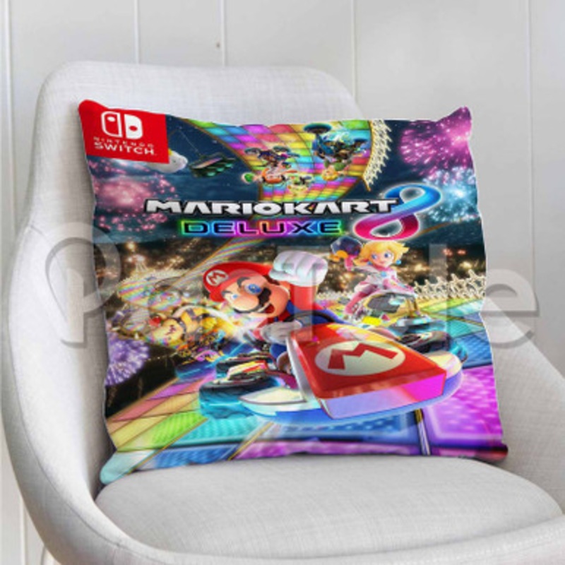 Mario Kart 8 Deluxe Custom Personalized Pillow Decorative Cushion Sofa Cover