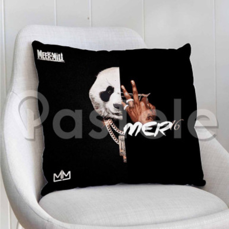 Meek Mill Panda Rap Custom Personalized Pillow Decorative Cushion Sofa Cover