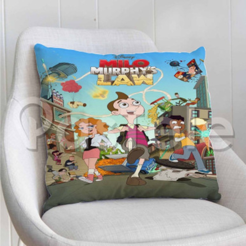Milo Murphy s Law Custom Personalized Pillow Decorative Cushion Sofa Cover