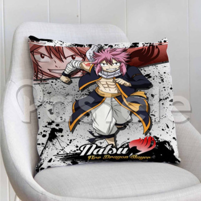 Natsu Dragneel Custom Personalized Pillow Decorative Cushion Sofa Cover