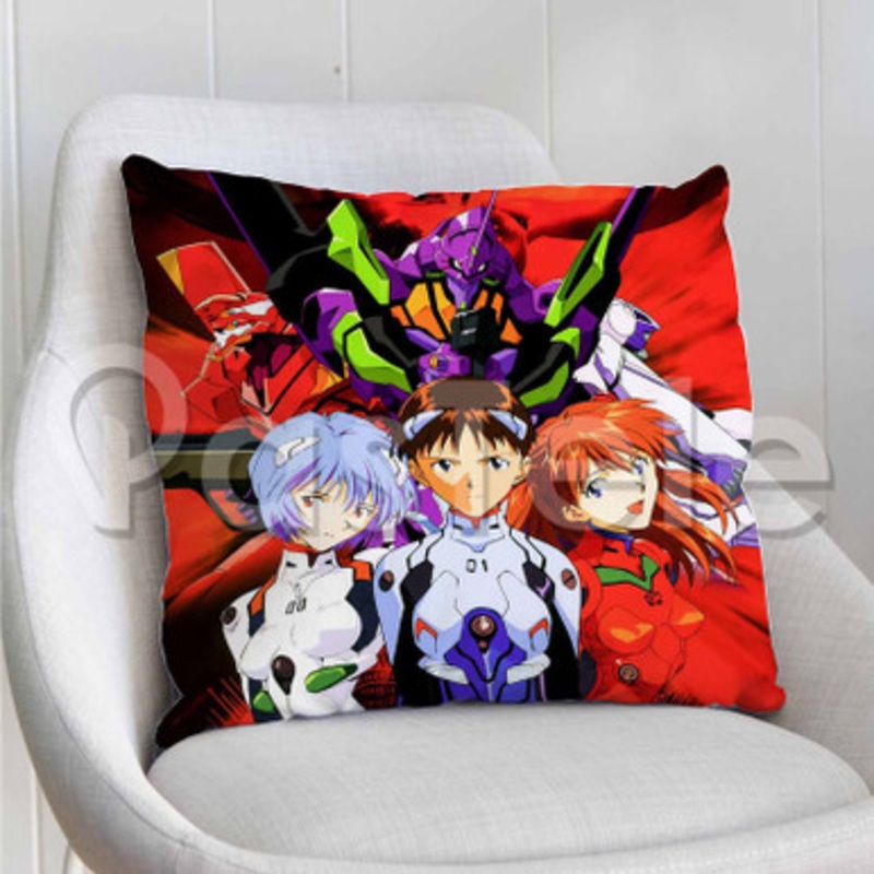 Neon Genesis Evangelion Custom Personalized Pillow Decorative Cushion Sofa Cover