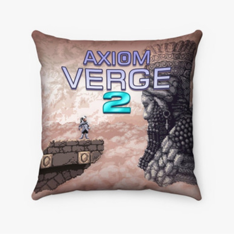 Pastele Axiom Verge 2 Custom Pillow Case Awesome Personalized Spun Polyester Square Pillow Cover Decorative Cushion Bed Sofa Throw Pillow Home Decor