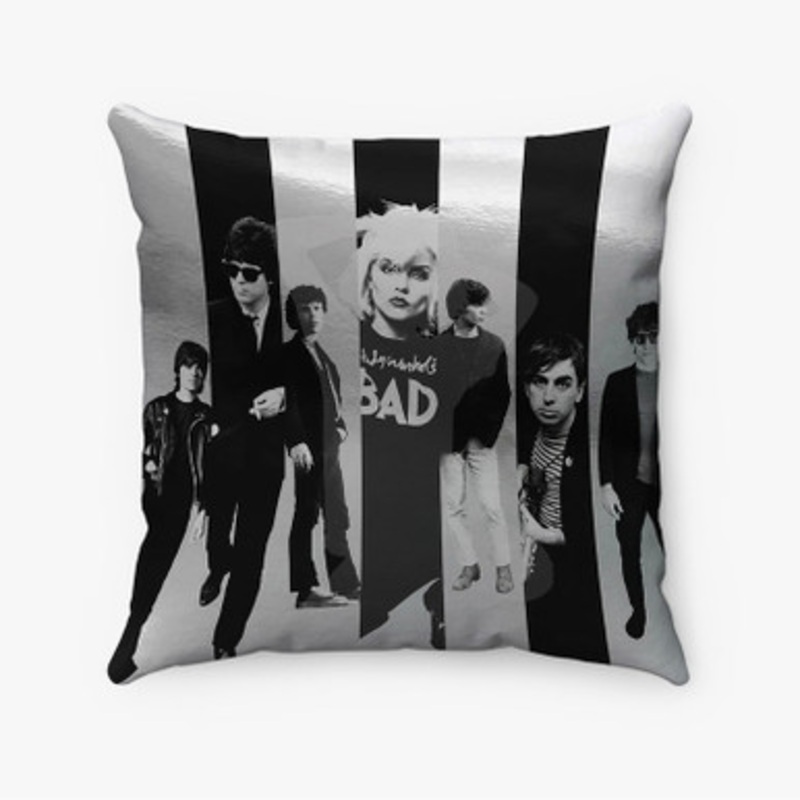 Pastele Blondie Against the Odds 1974 1982 Custom Pillow Case Awesome Personalized Spun Polyester Square Pillow Cover Decorative Cushion Bed Sofa Throw Pillow Home Decor