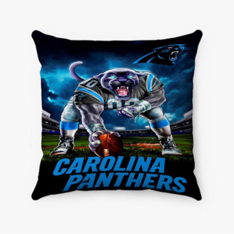 Pastele Carolina Panthers NFL 2022 Custom Pillow Case Awesome Personalized Spun Polyester Square Pillow Cover Decorative Cushion Bed Sofa Throw Pillow Home Decor