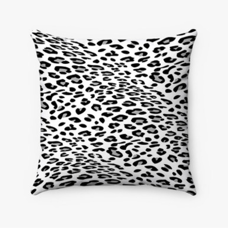 Pastele Cheetah Skin Custom Pillow Case Awesome Personalized Spun Polyester Square Pillow Cover Decorative Cushion Bed Sofa Throw Pillow Home Decor