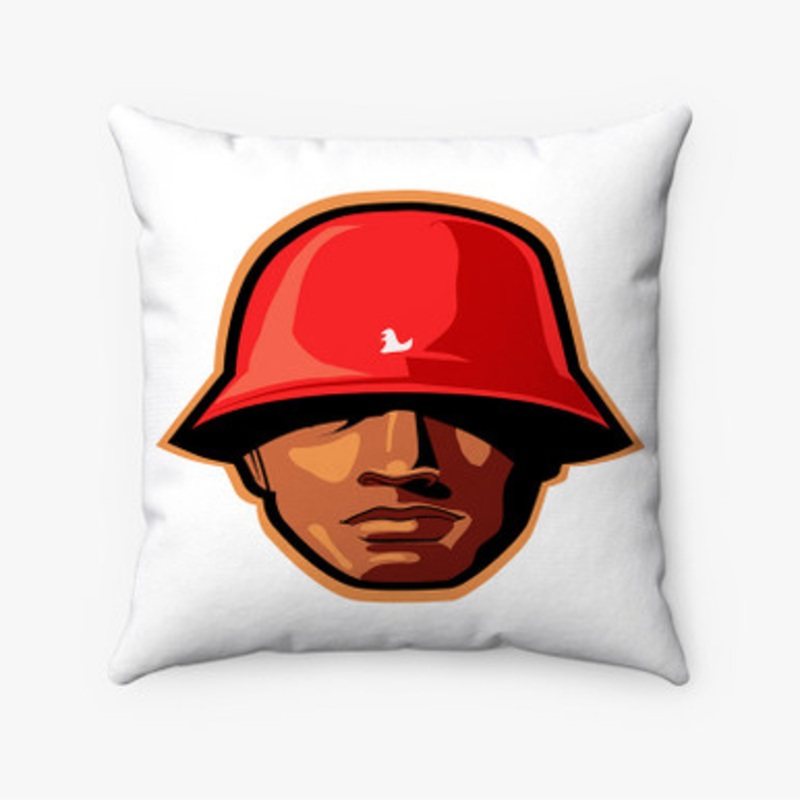 Pastele LL Cool J Hat Custom Pillow Case Awesome Personalized Spun Polyester Square Pillow Cover Decorative Cushion Bed Sofa Throw Pillow Home Decor