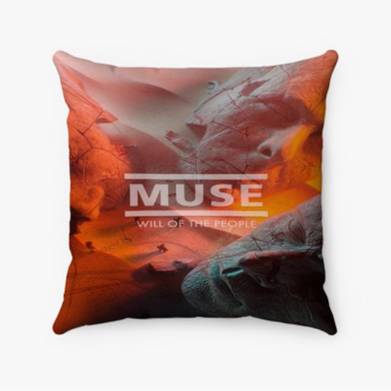 Pastele Muse Will Of The People Custom Pillow Case Awesome Personalized Spun Polyester Square Pillow Cover Decorative Cushion Bed Sofa Throw Pillow Home Decor