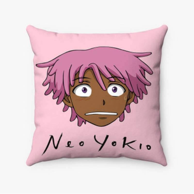 Pastele Neo Yokio Custom Pillow Case Awesome Personalized Spun Polyester Square Pillow Cover Decorative Cushion Bed Sofa Throw Pillow Home Decor