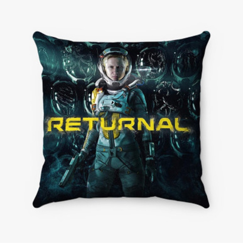 Pastele Returnal Custom Pillow Case Awesome Personalized Spun Polyester Square Pillow Cover Decorative Cushion Bed Sofa Throw Pillow Home Decor