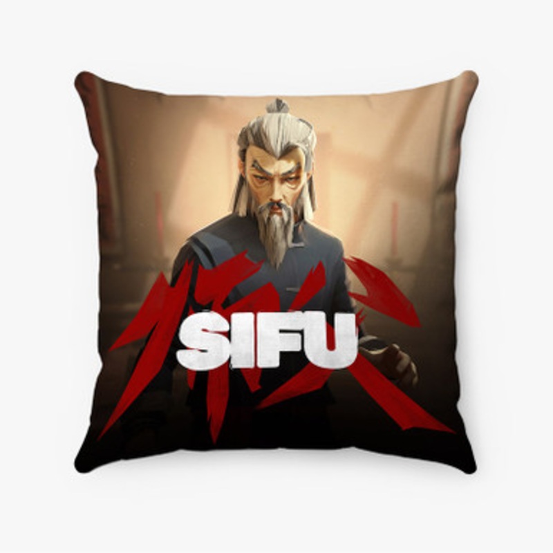 Pastele Sifu Game Custom Pillow Case Awesome Personalized Spun Polyester Square Pillow Cover Decorative Cushion Bed Sofa Throw Pillow Home Decor