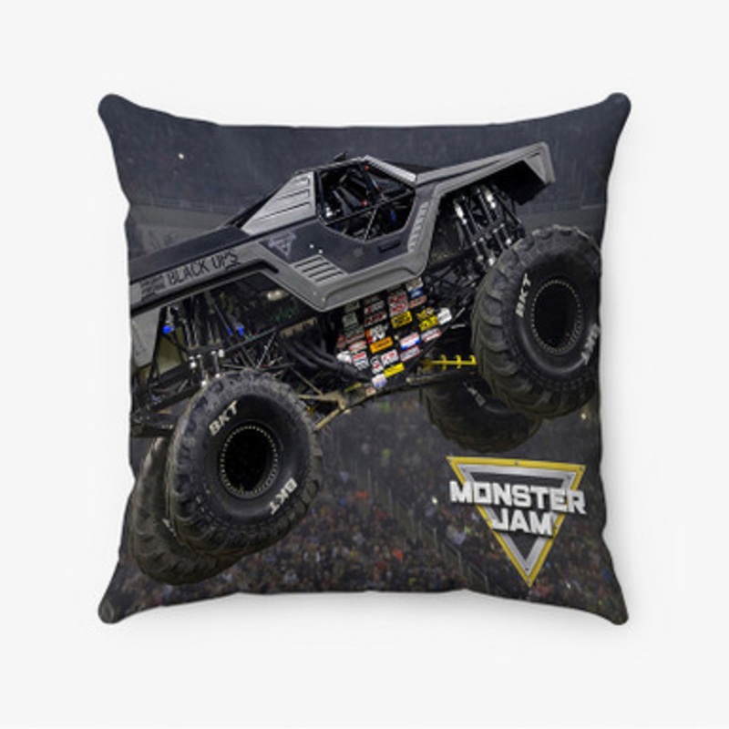 Pastele Soldier Fortune Black Ops Monster Truck Custom Pillow Case Awesome Personalized Spun Polyester Square Pillow Cover Decorative Cushion Bed Sofa Throw Pillow Home Decor