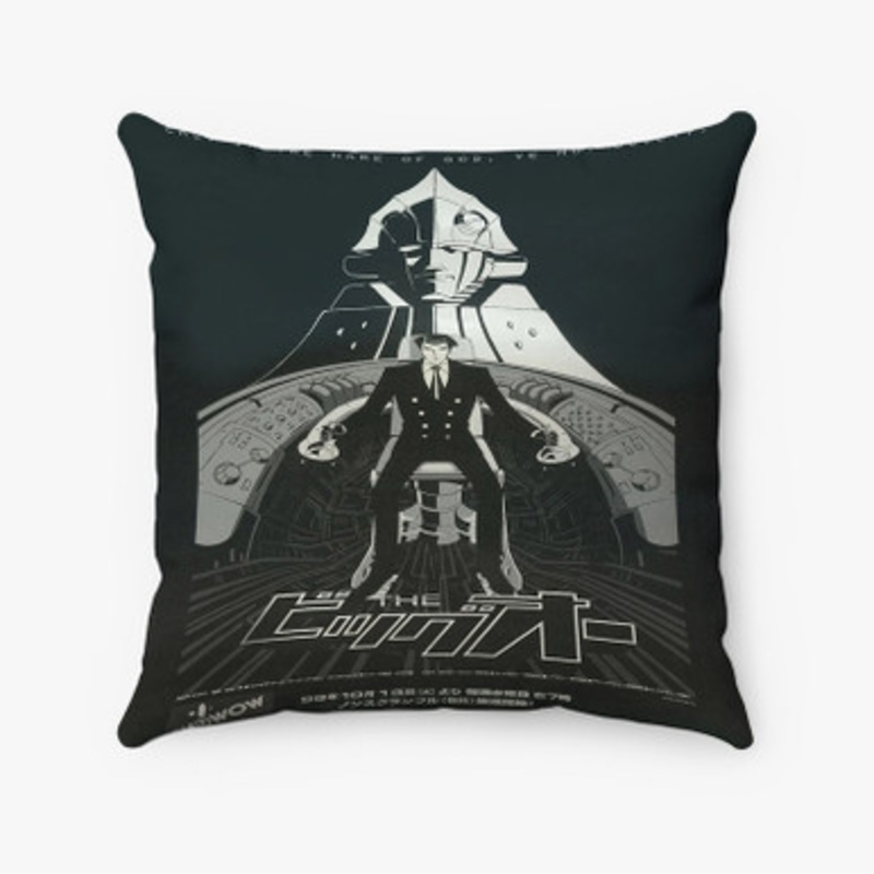 Pastele The Big O Custom Pillow Case Awesome Personalized Spun Polyester Square Pillow Cover Decorative Cushion Bed Sofa Throw Pillow Home Decor