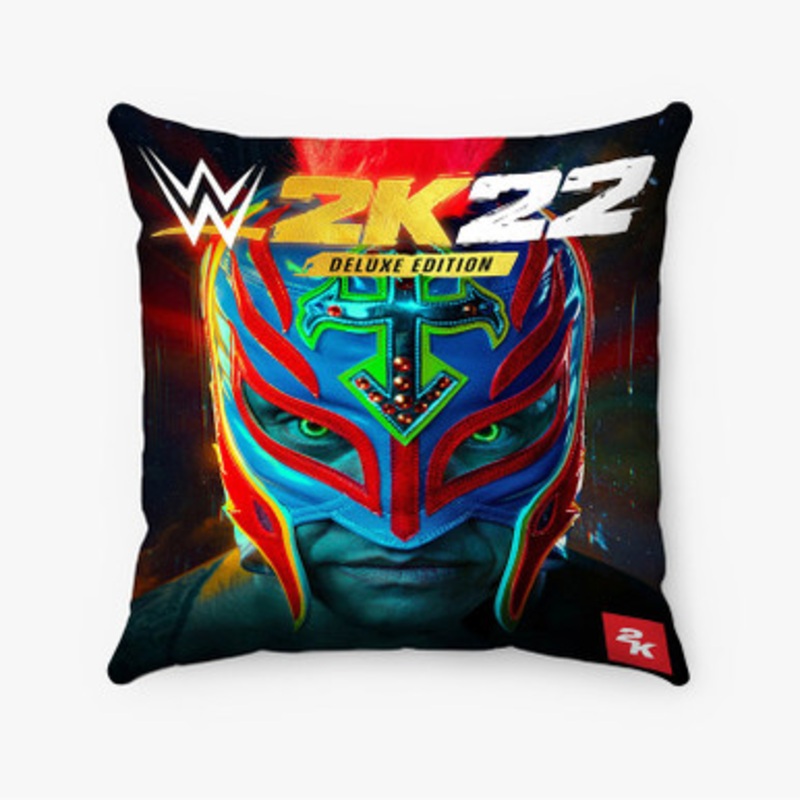 Pastele WWE 2 K22 Games Custom Pillow Case Awesome Personalized Spun Polyester Square Pillow Cover Decorative Cushion Bed Sofa Throw Pillow Home Decor