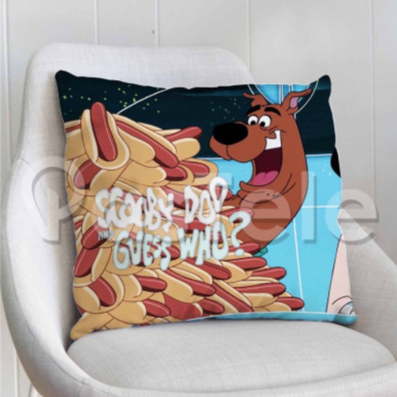 Scooby Doo and Guess Who Custom Personalized Pillow Decorative Cushion Sofa Cover